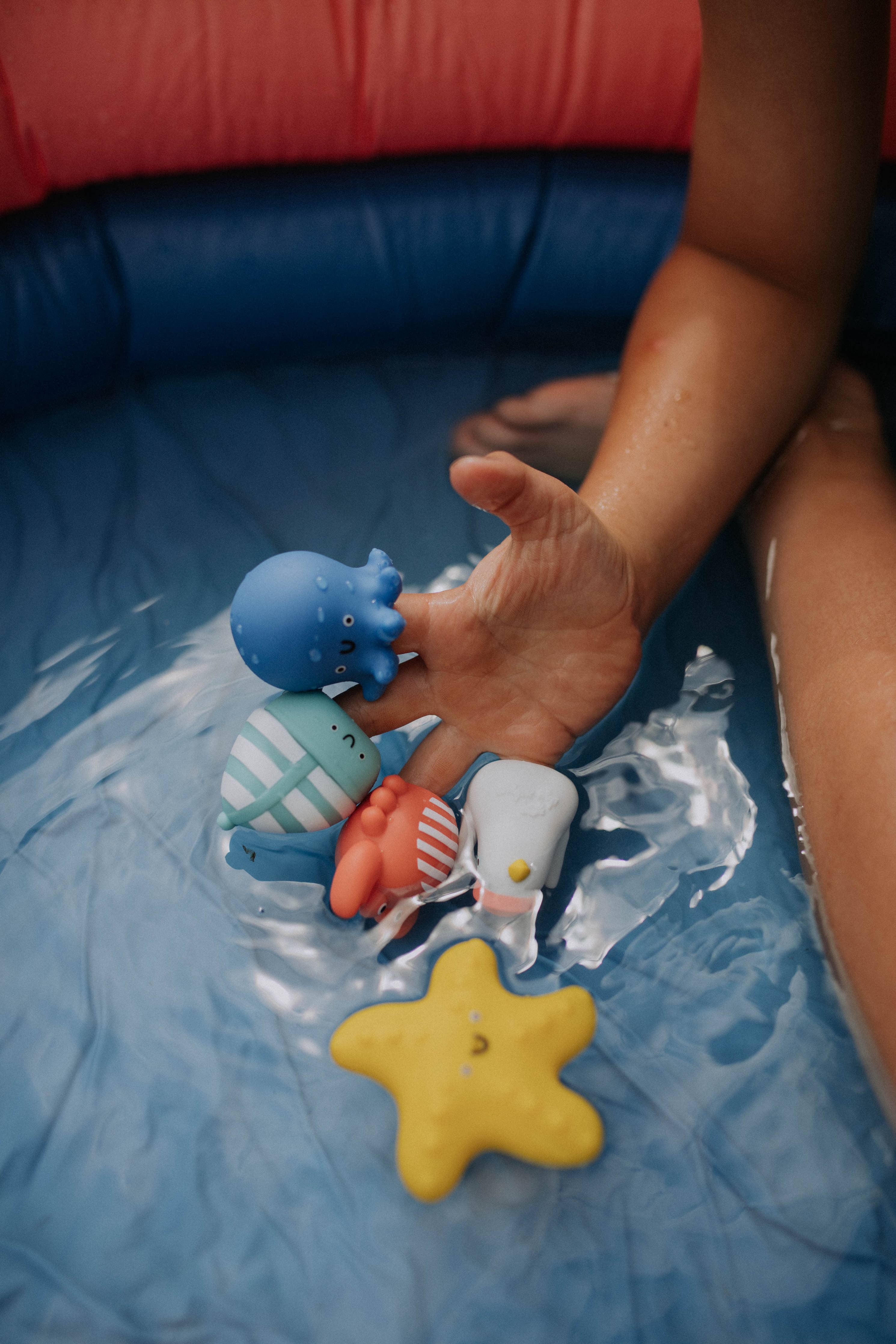 Nautical Itzy Bitzy Puppets™ - Bath + Storytelling Toys