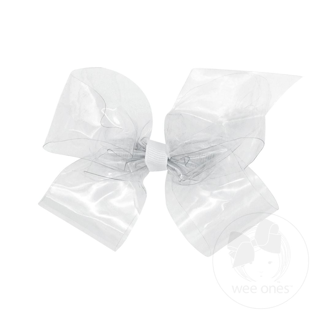 Medium WeeSplash Colored Swim Bow with Plain Wrap