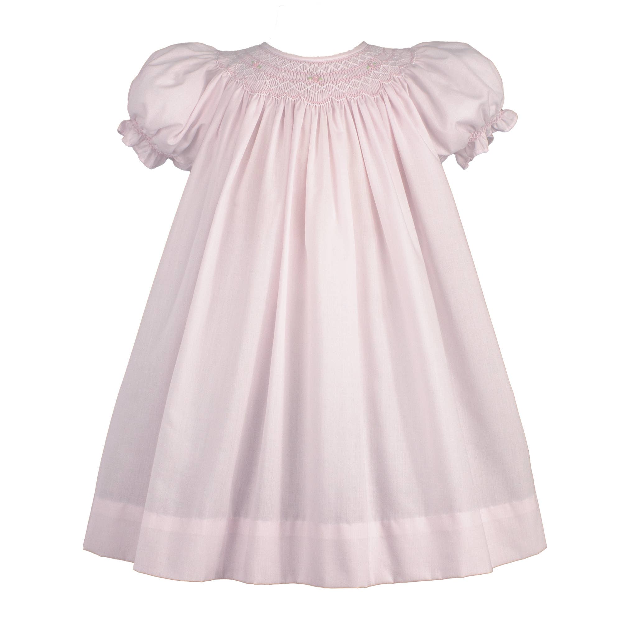 Bishop Smocked Daygown with Pearls