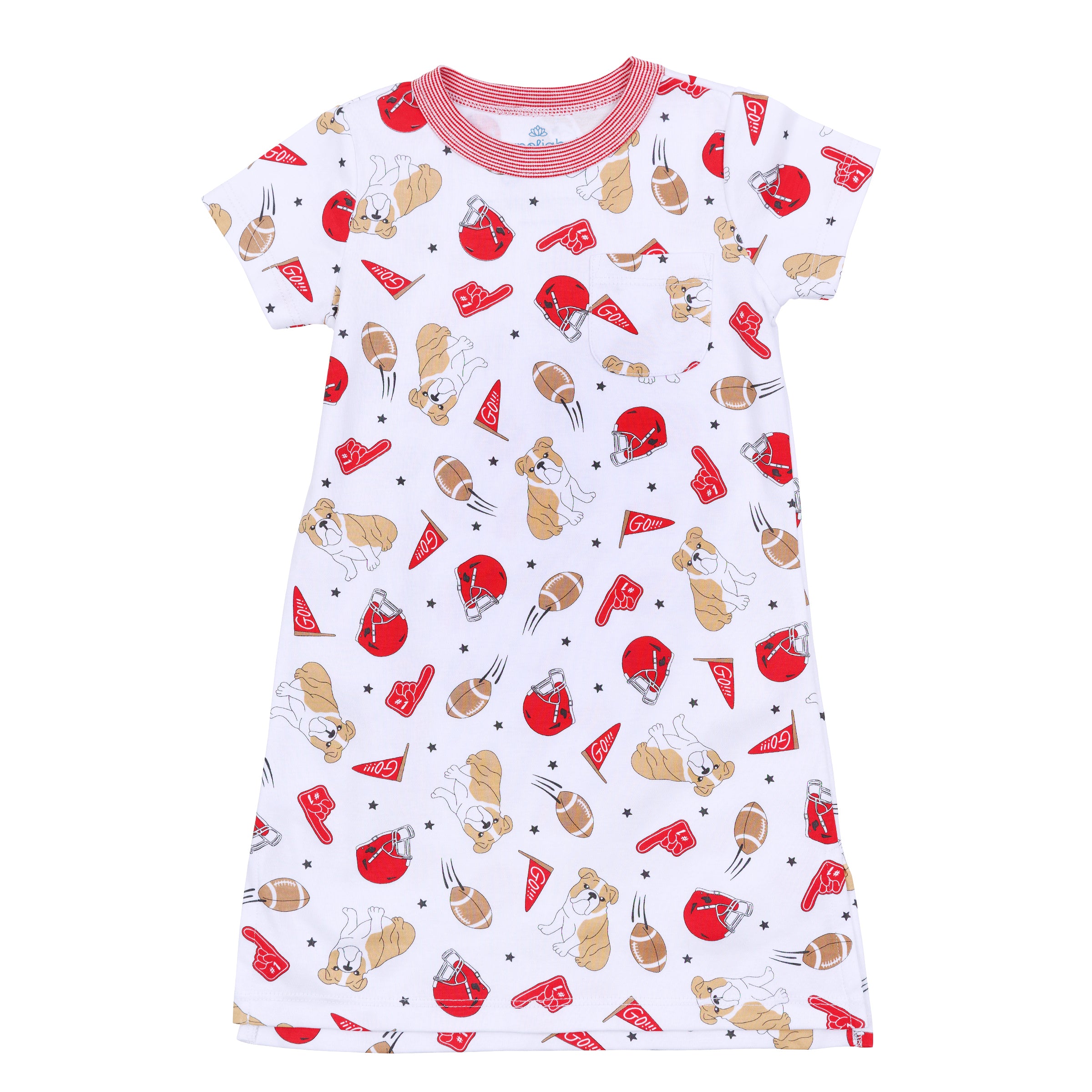 Go Dawgs! Short Sleeve Nightdress