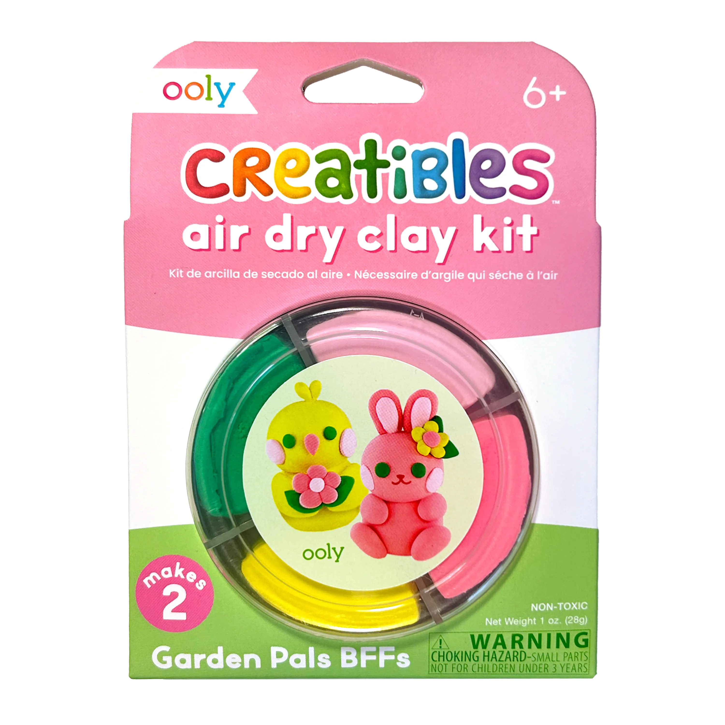 Creatibles: Air Dry Clay BFFs Kit - Garden Pals