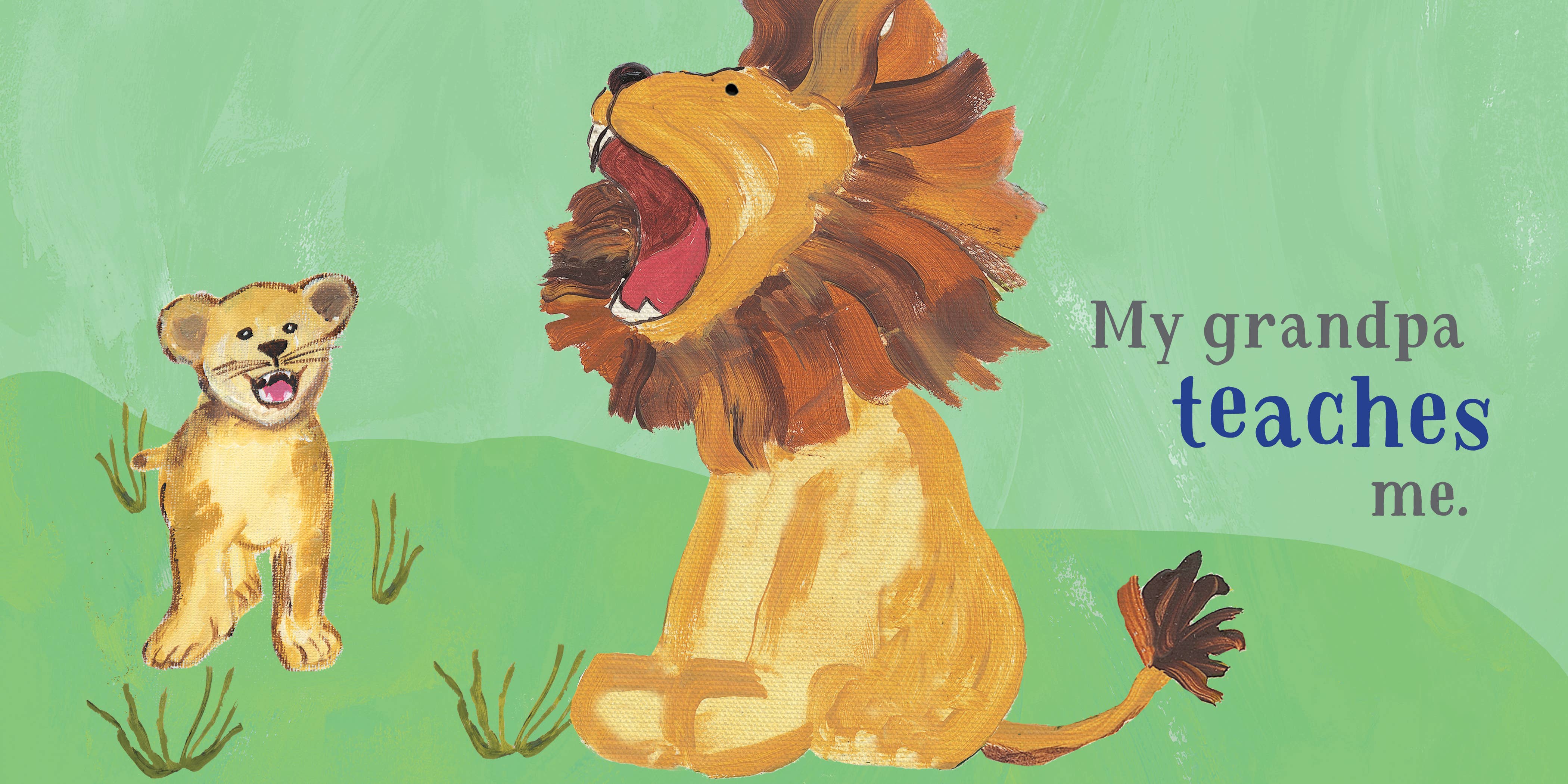 Grandpa Loves Me! A Sweet Baby Animal Book
