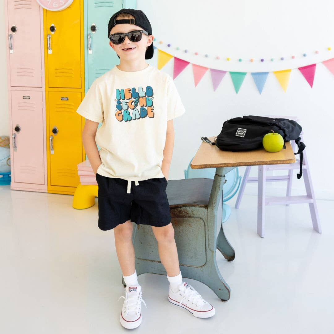 Hello Second Grade Short Sleeve T-Shirt - Boys Clothing