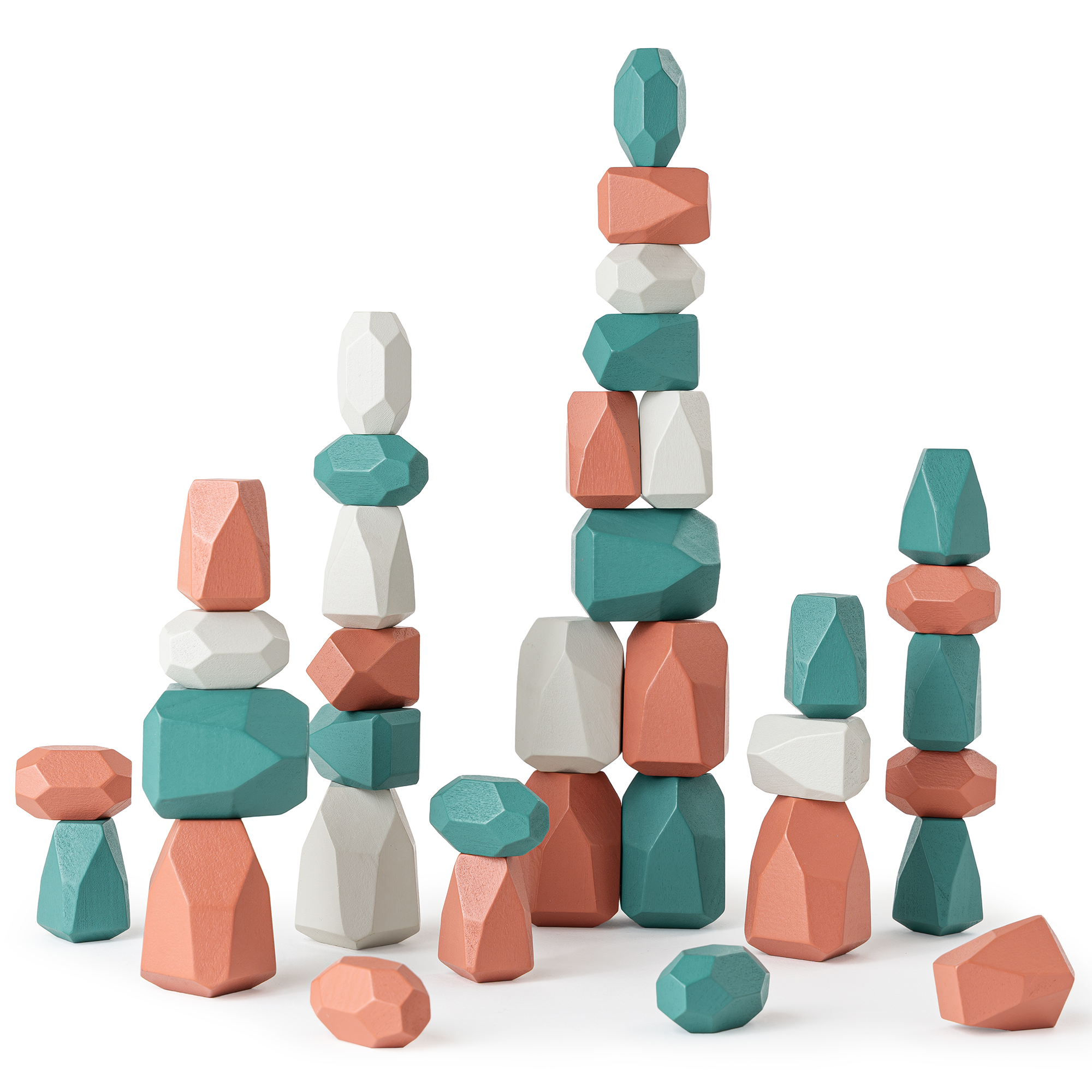 Stacking Blocks for Toddlers by Comfy Cubs
