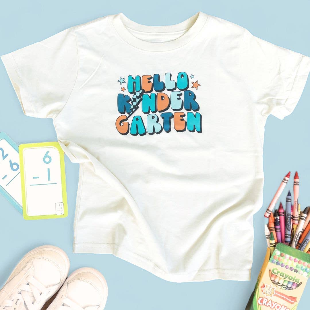 Hello Kindergarten Short Sleeve T-Shirt - Boys Clothing