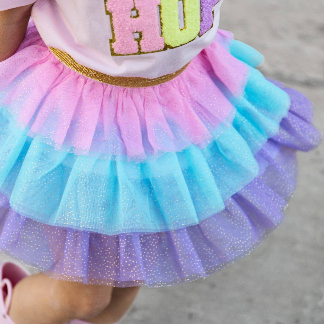 Dream Petal Tutu - Dress Up Skirt - Kids Tutu - Spring Tutu