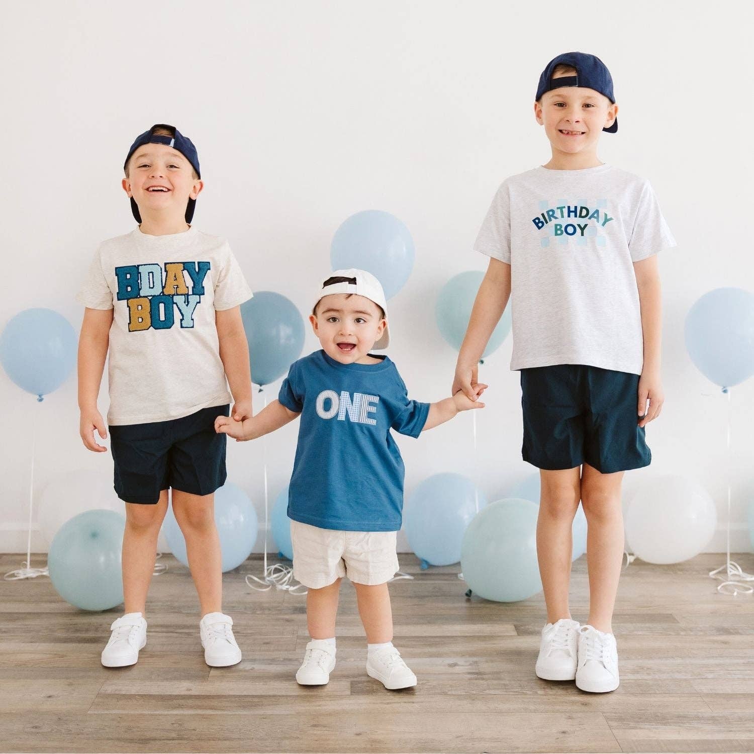 Birthday Boy Checker Short Sleeve T-Shirt - Boys Clothing