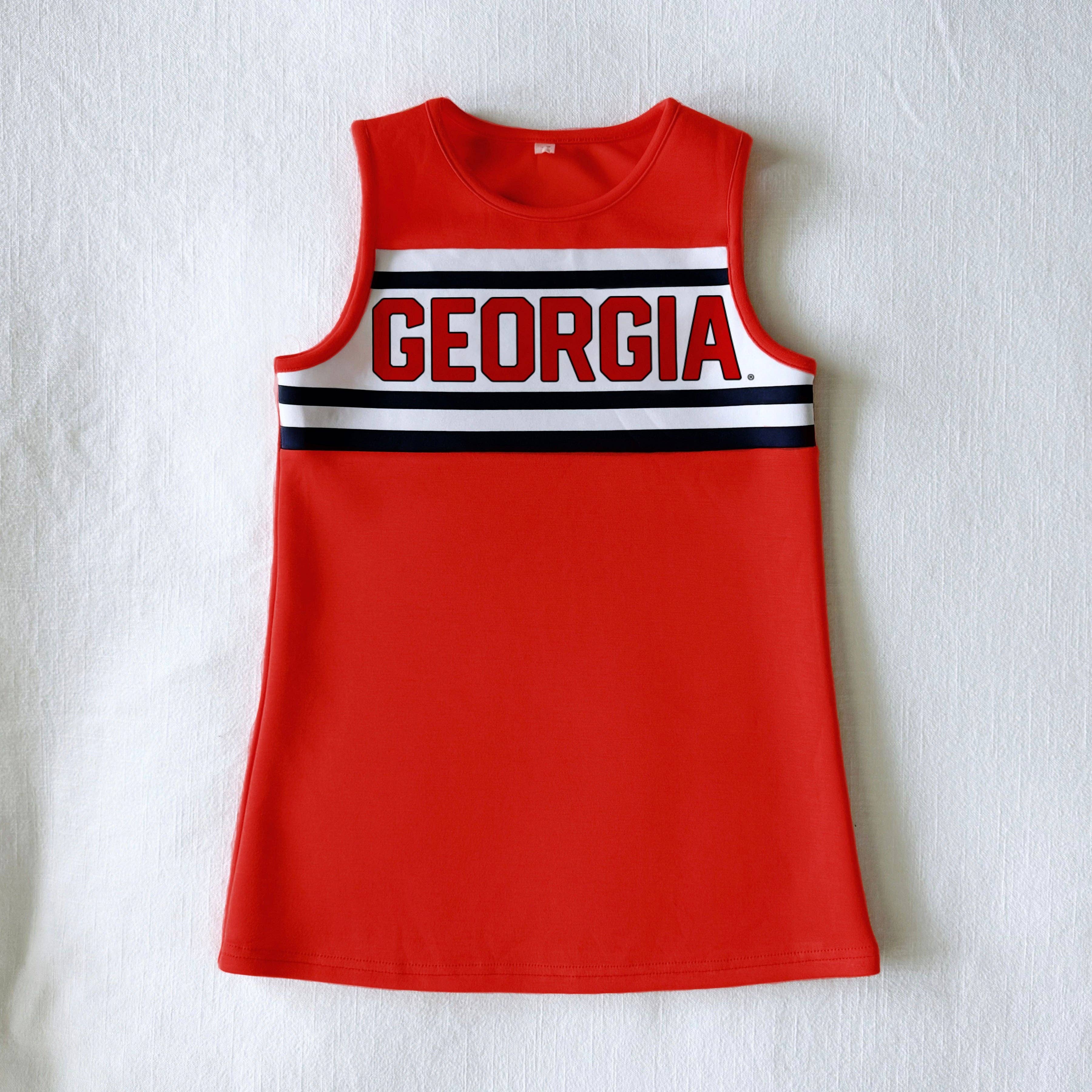 The University of Georgia | Bright Red Classic Cheer Dress