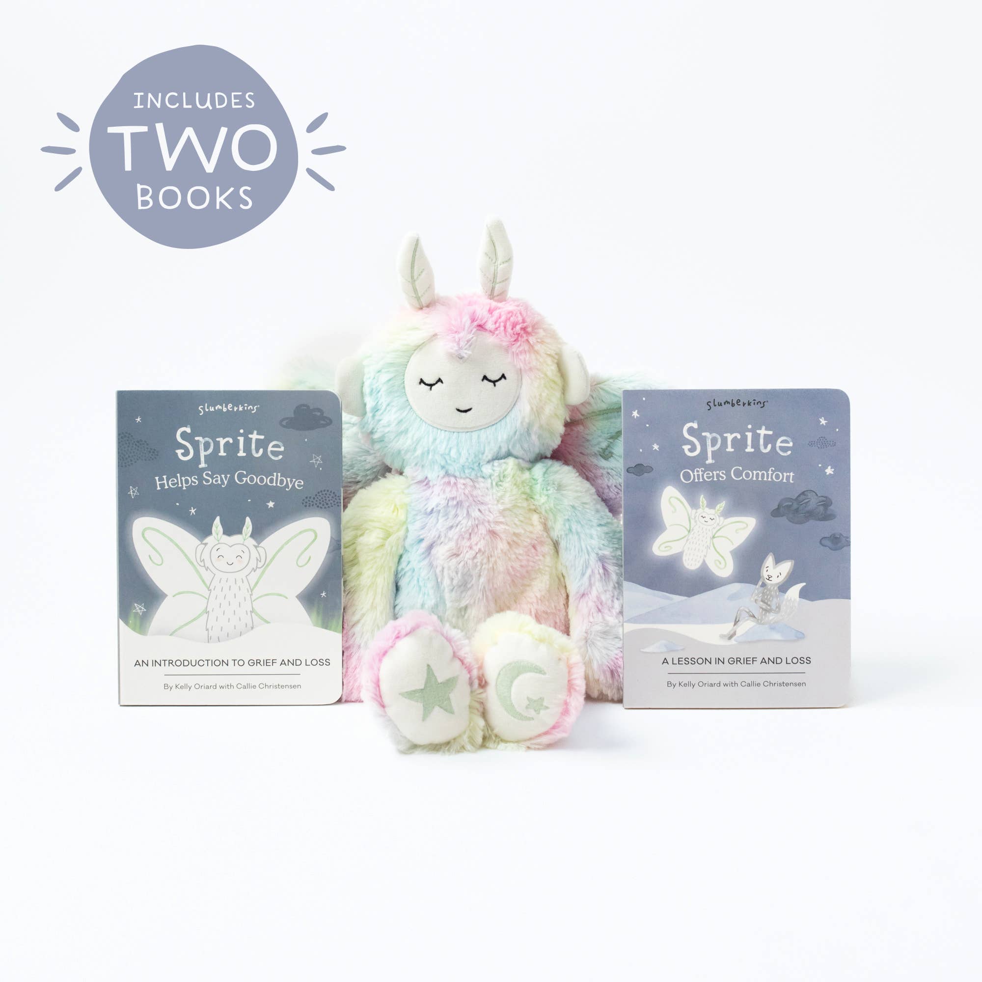 Rainbow Sprite's Grief & Loss Plush Set - with 2 books!