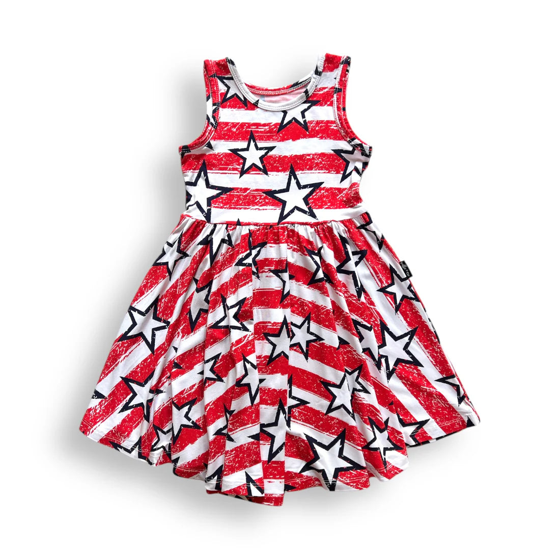 Stars and Stripes Tank Twirl Dress