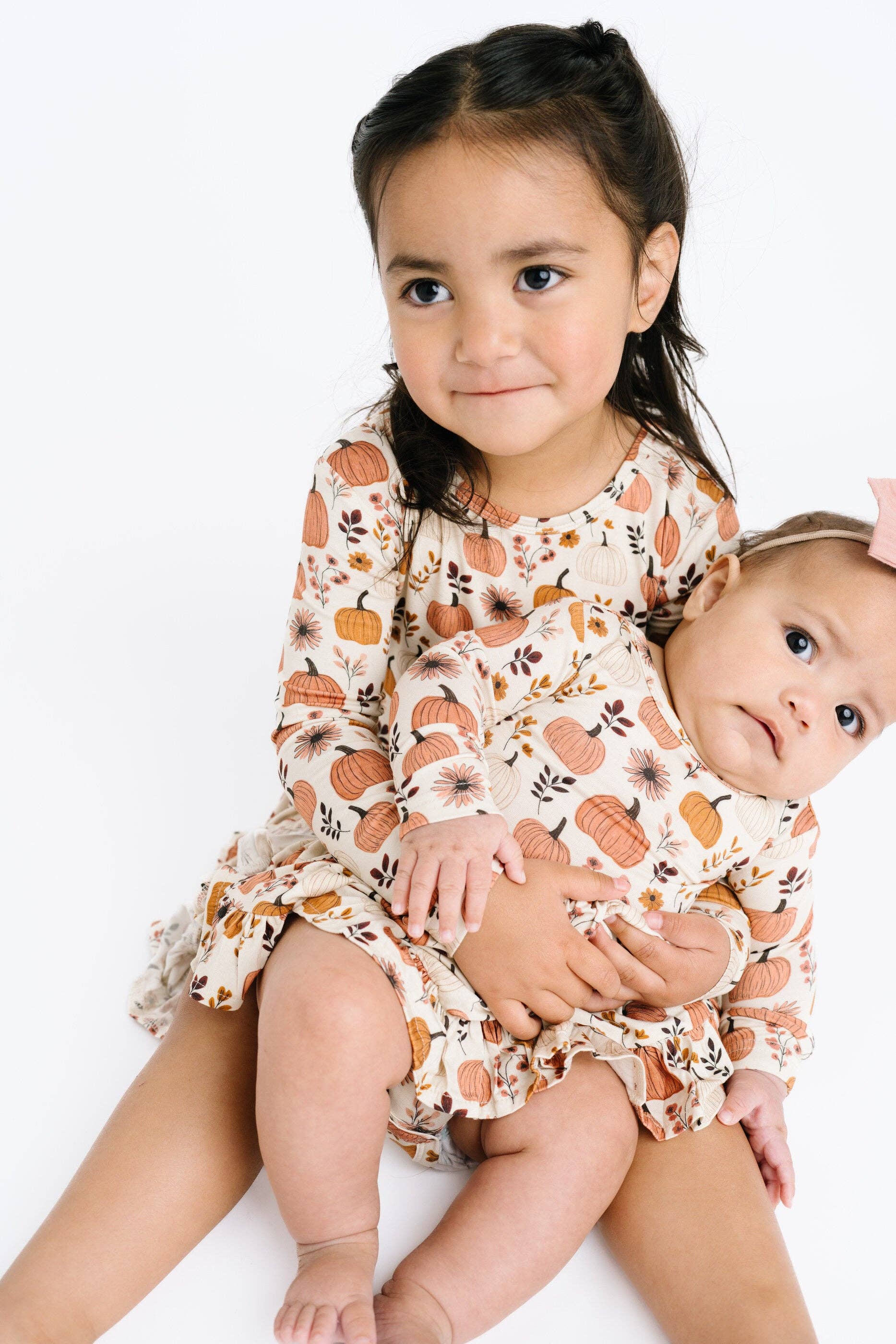 Pumpkin Garden Bamboo Dress