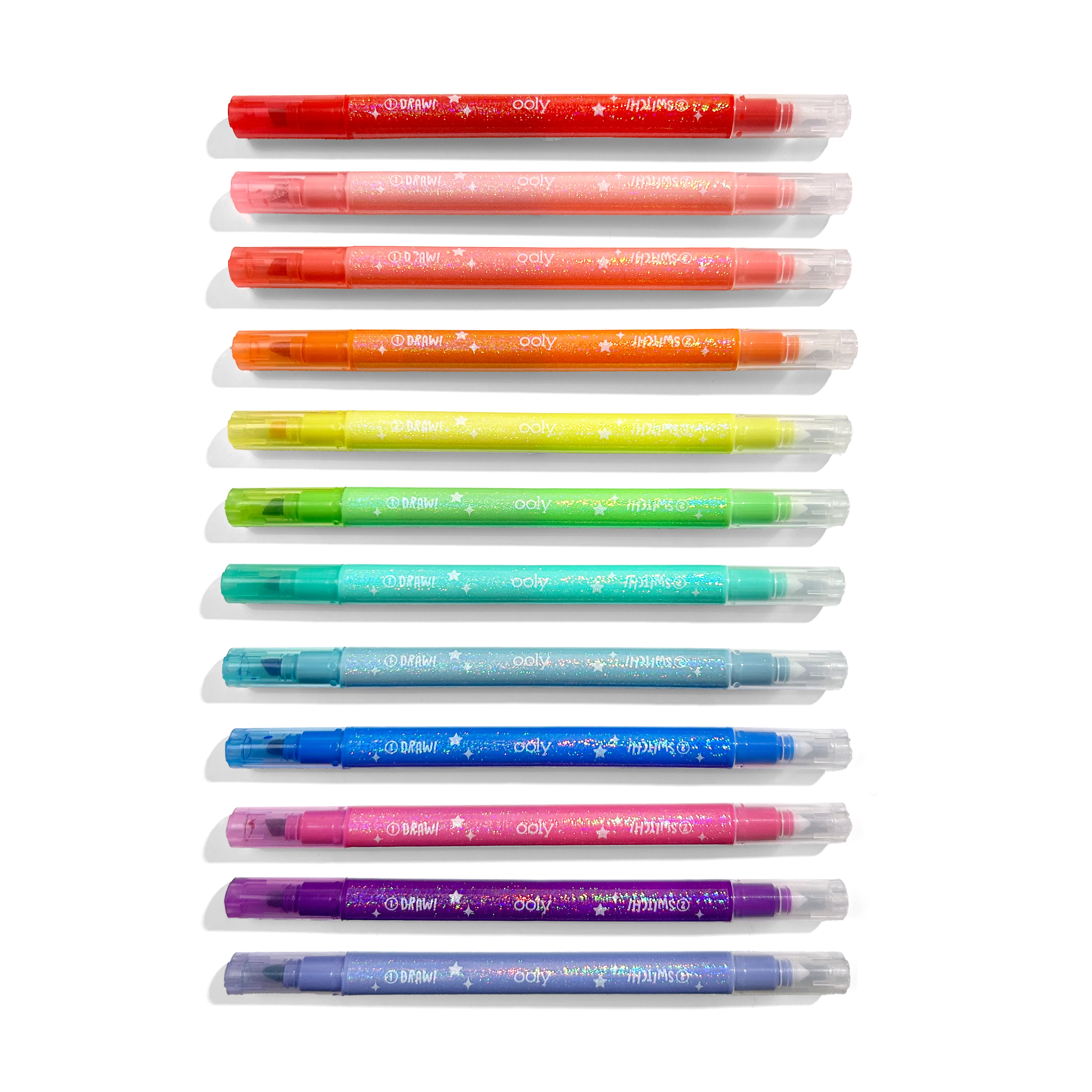 Switch-eroo!: Sparkle Glittery Color-Changing Markers