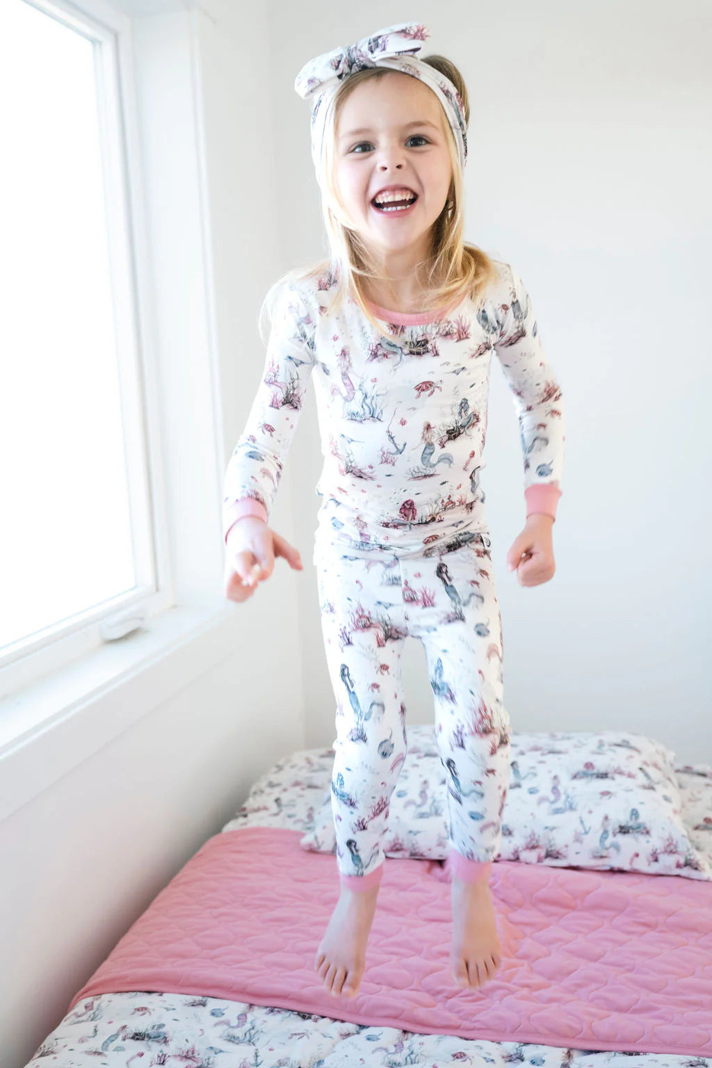 Mermaid Cove Long Sleeve PJ's BDLJ