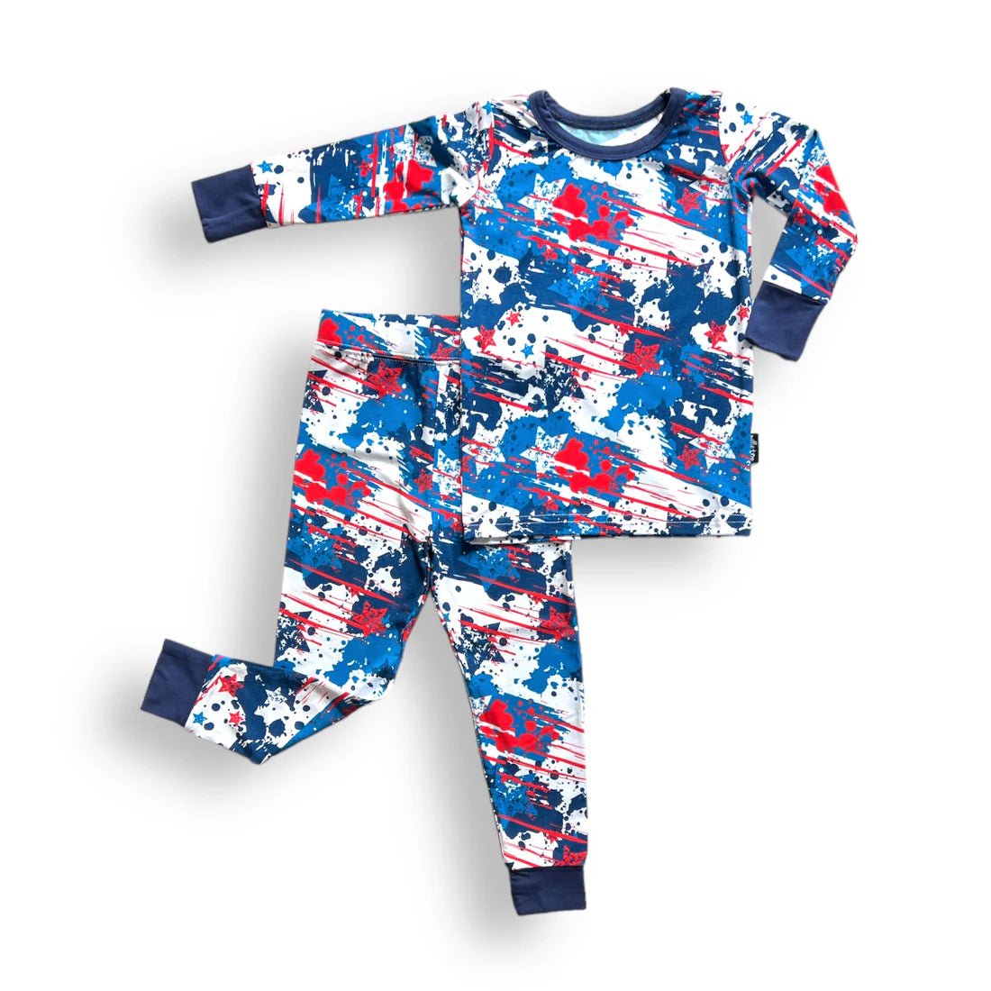 American Splatter Long Sleeve Pajamas