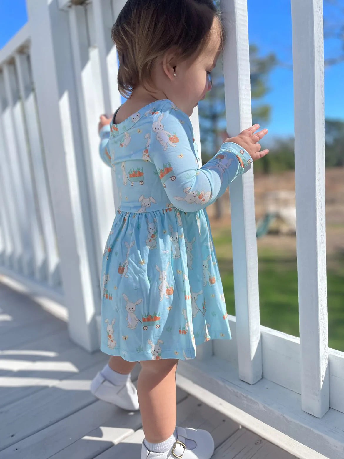 Dreamy Rabbits Twirl w/bodysuit