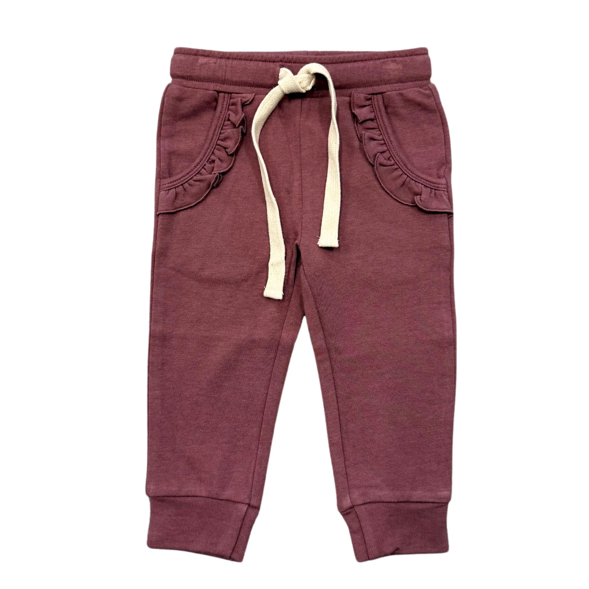 Girl's Joggers-Rose Brown