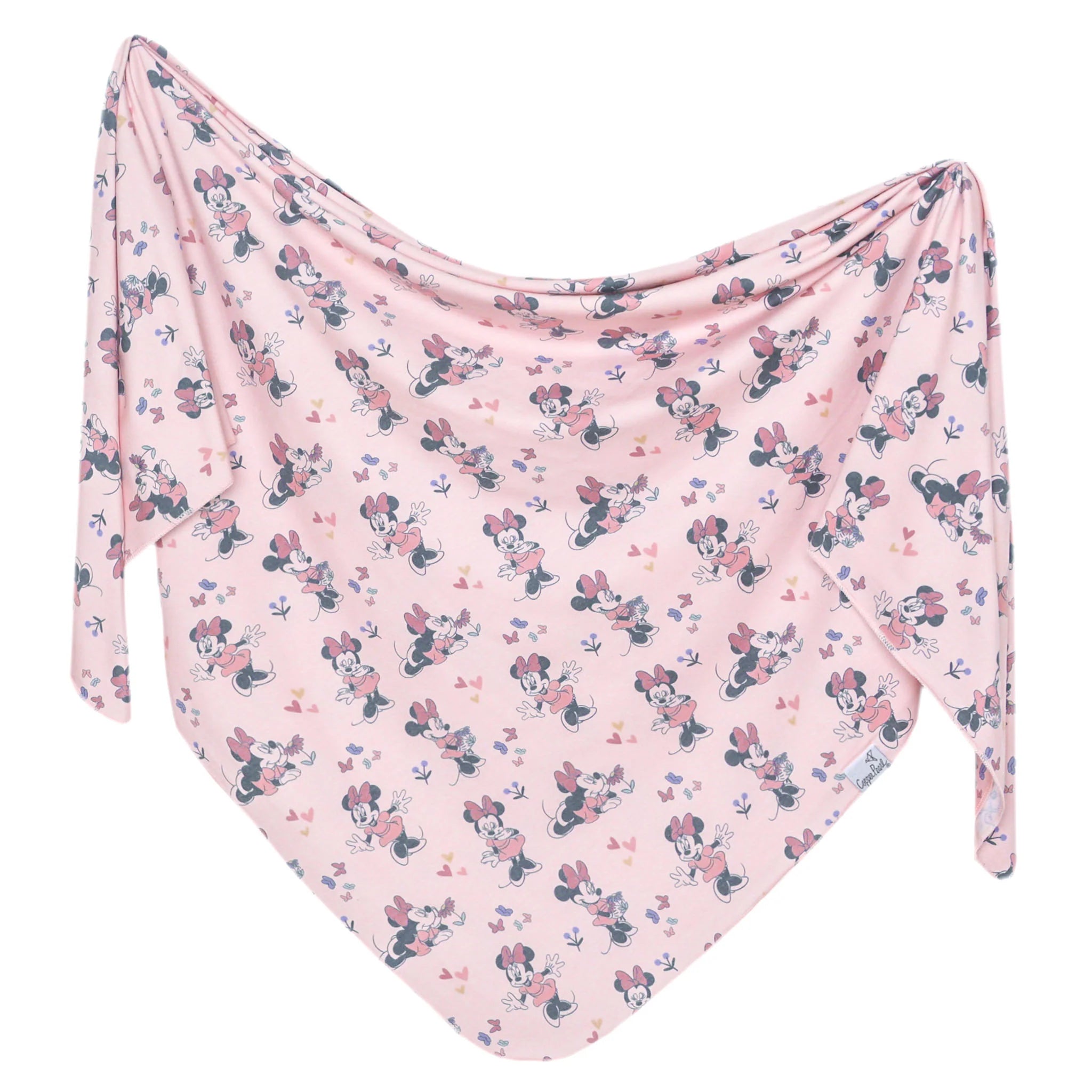 Minnie Mouse Knit Swaddle Blanket