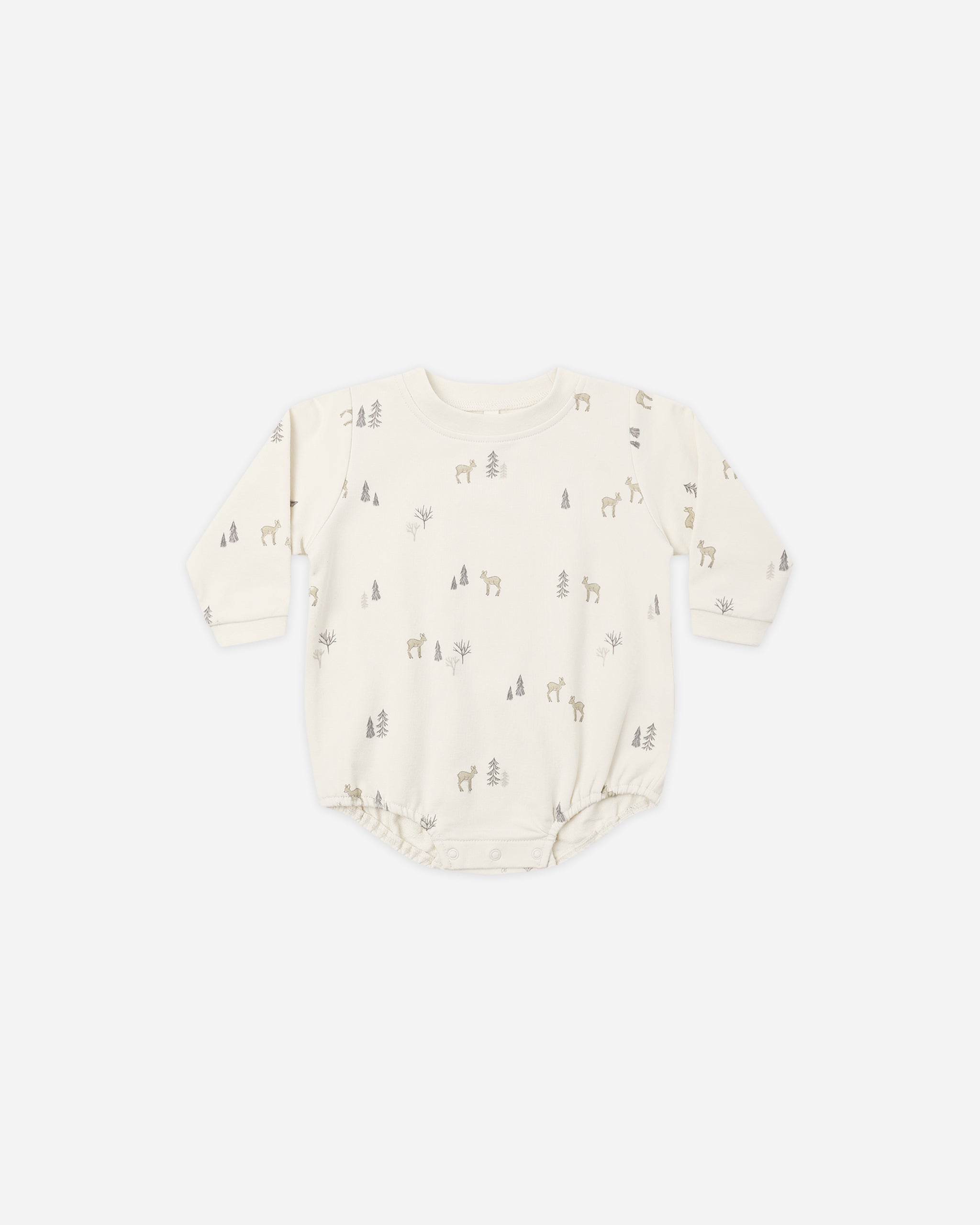 Crewneck Bubble Romper || Deer