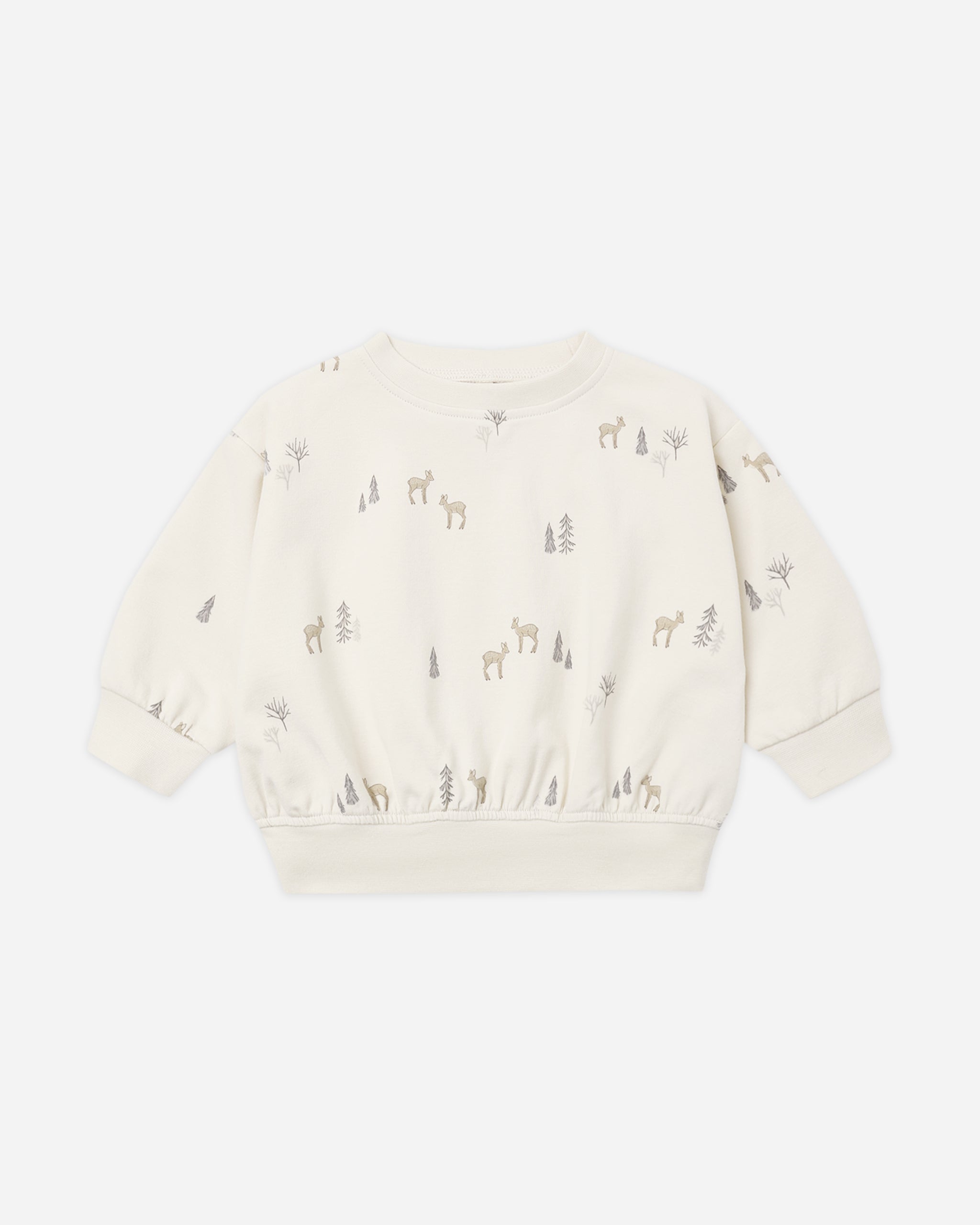 Relaxed Sweatshirt || Deer
