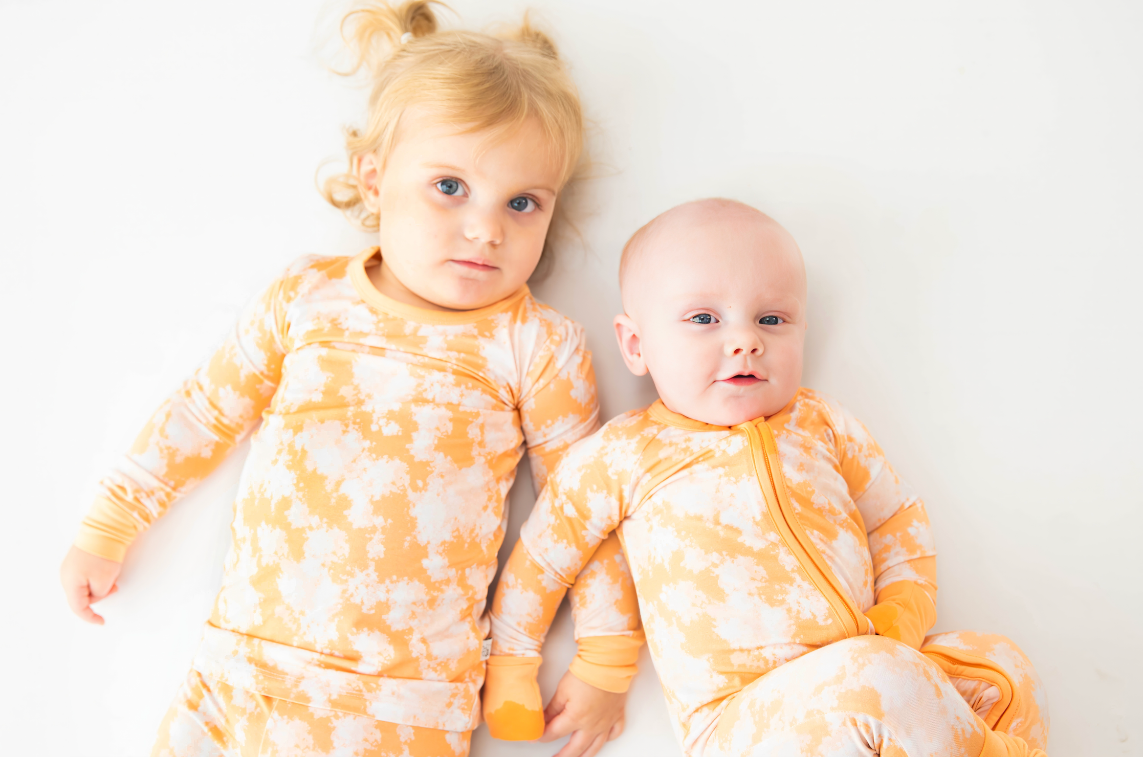 Peaches and Cream Zip Pajama