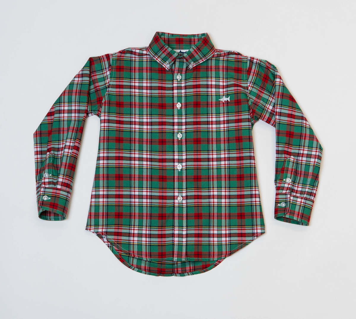 Carter Oxford Shirt-Green Plaid