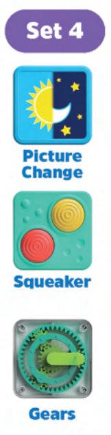 PlayTab - Modular, Sensory Activity Board for Babies and Toddlers