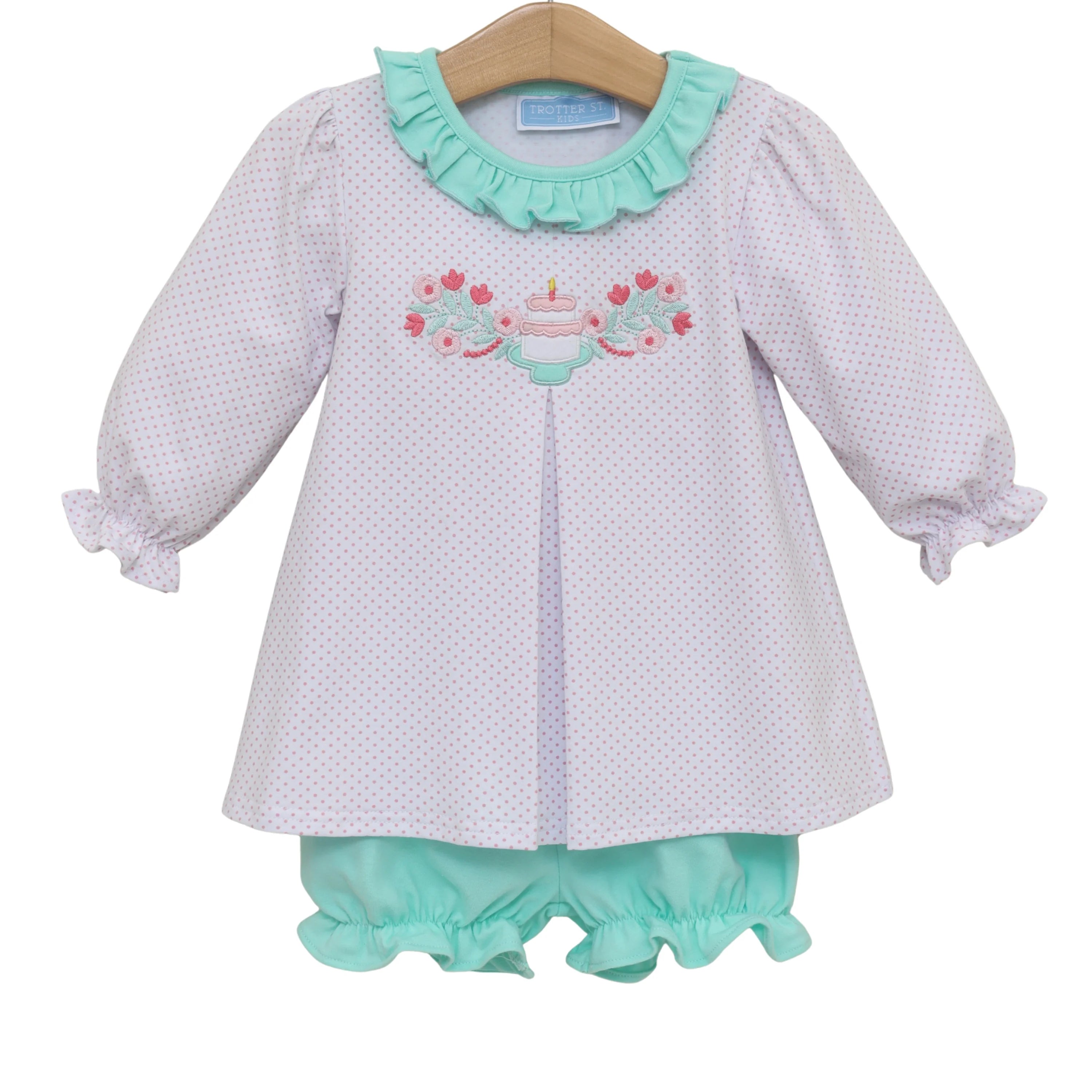 Birthday Ruffle Bloomer Set
