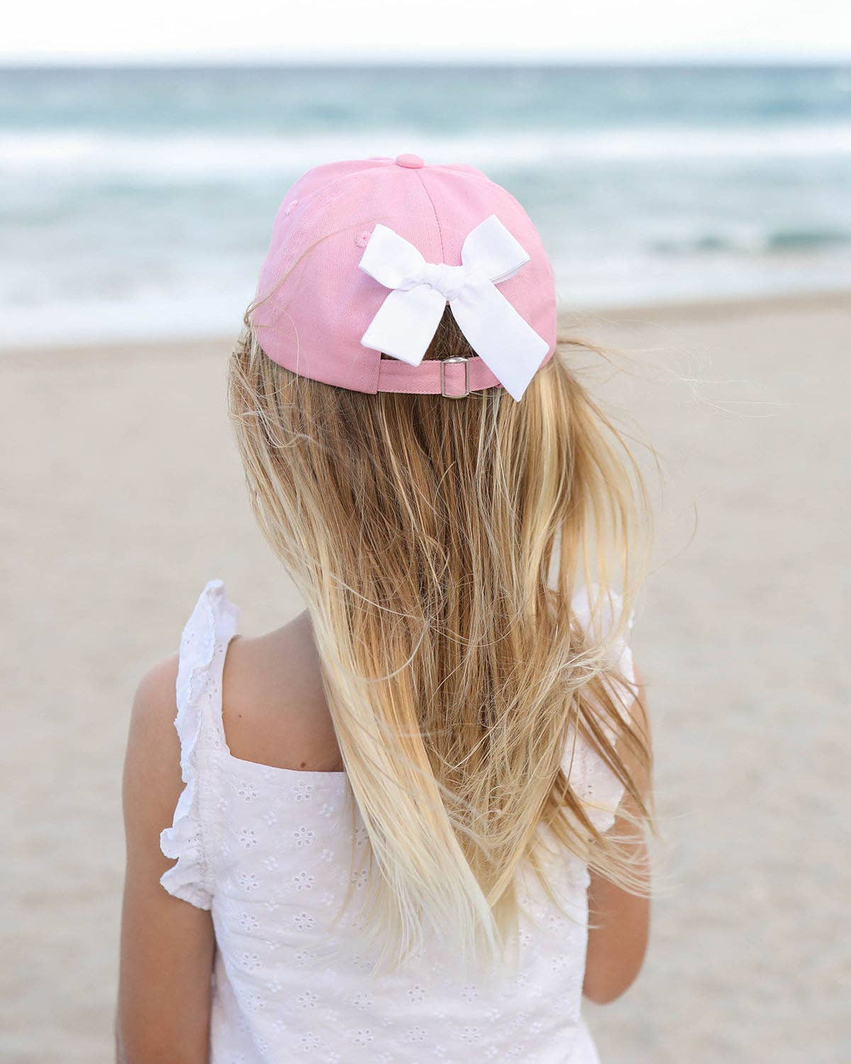 Big Sister Bow Baseball Hat (Baby, Youth)