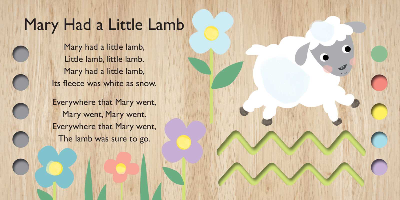 Touch and Trace Nursery Rhymes: Mary Had a Little Lamb by Editors of Silver Dolphin Books