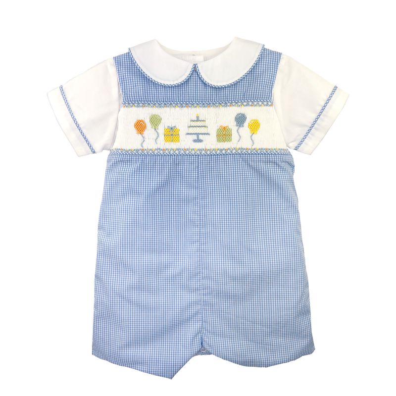 Birthday Smocked Romper