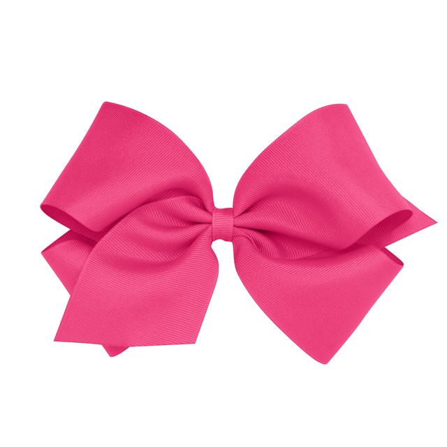 Mini Classic Grosgrain Hair Bow (Plain Wrap)