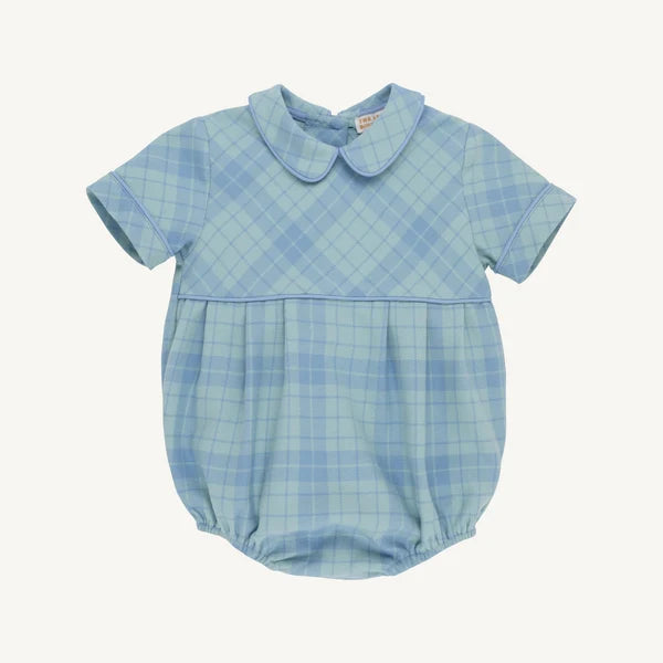 Bradford Bubble-Audubon Park Plaid with Sarasota Sky