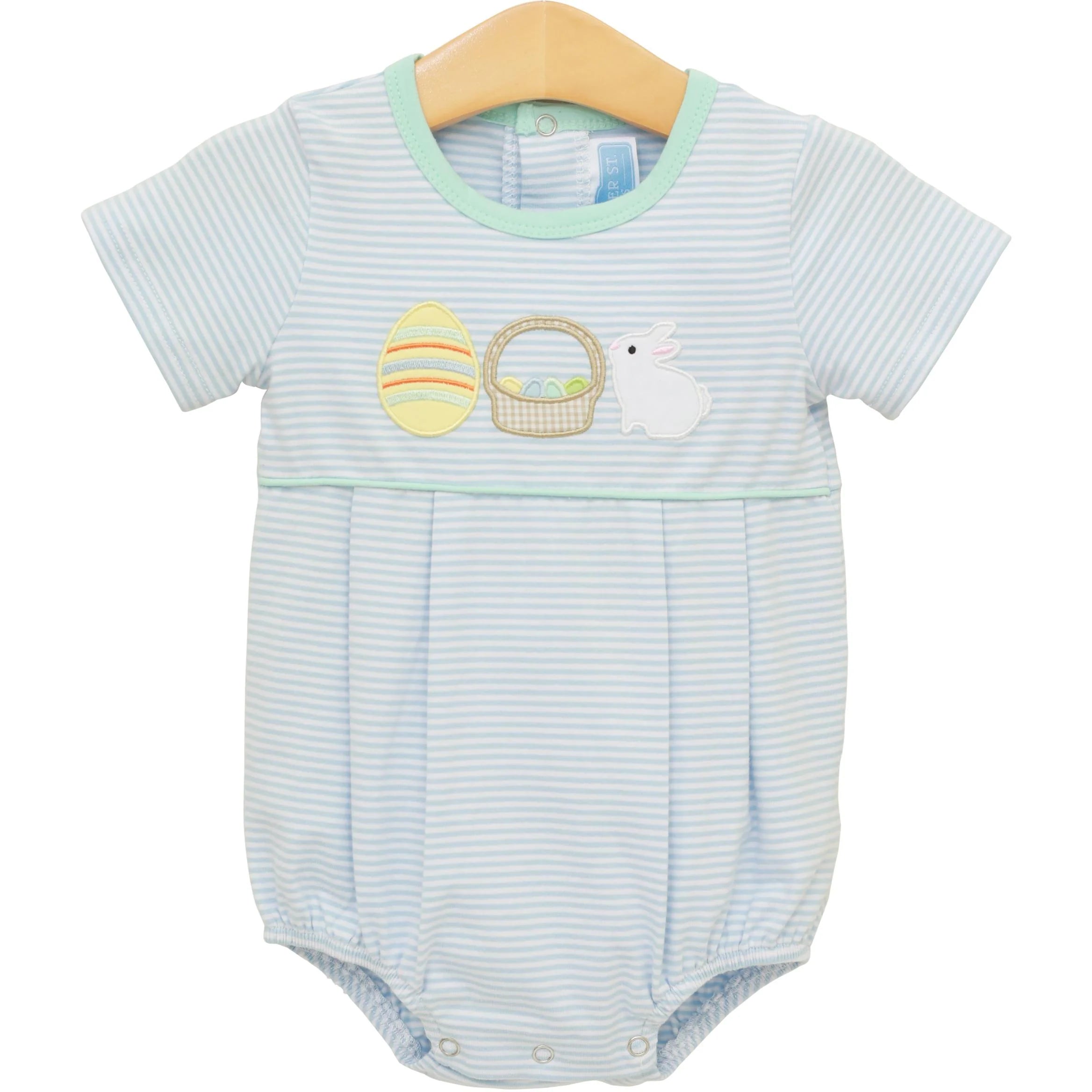 Bunnies & Baskets Bubble (Blue)