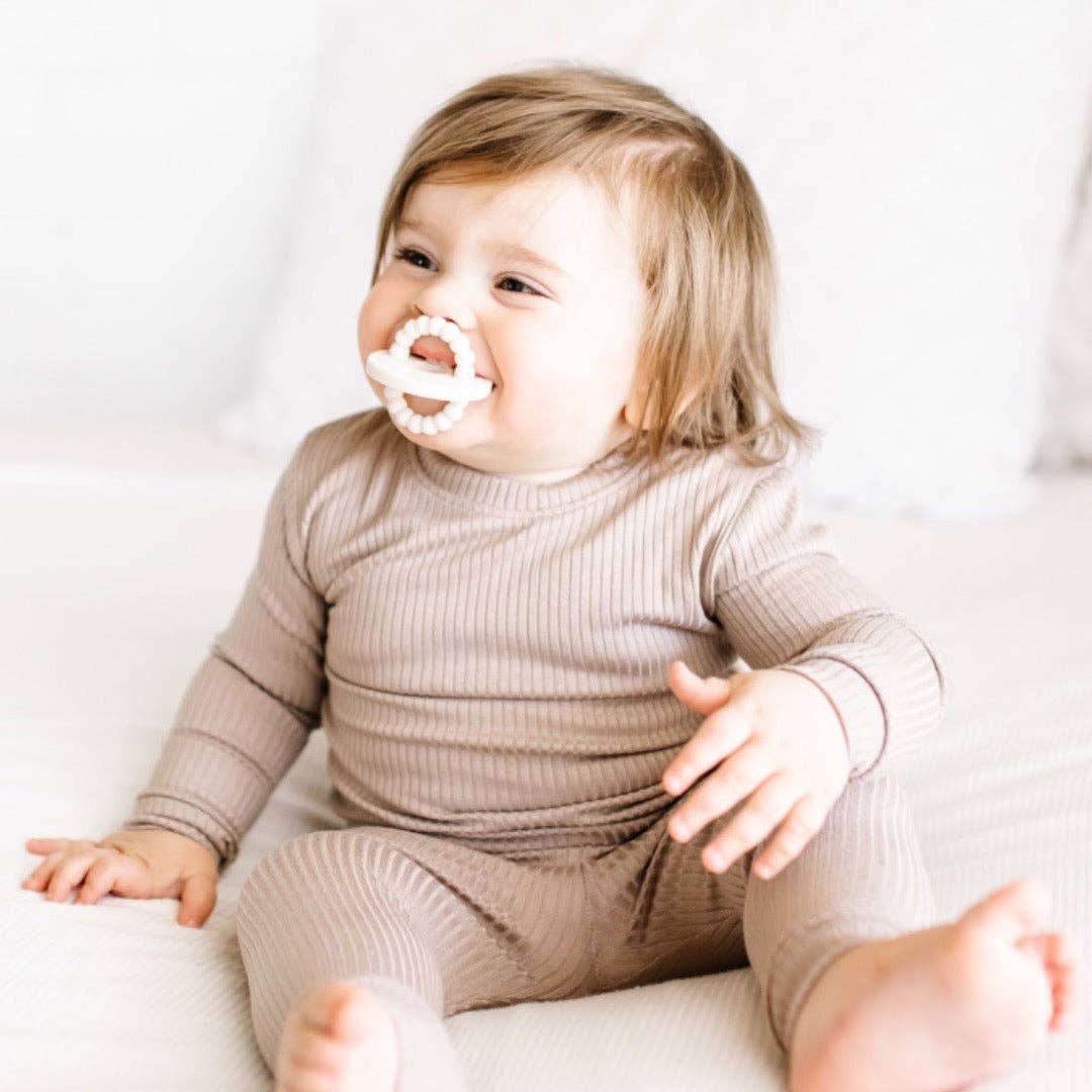 Cutie Bit Double-Sided Silicone Baby Teether