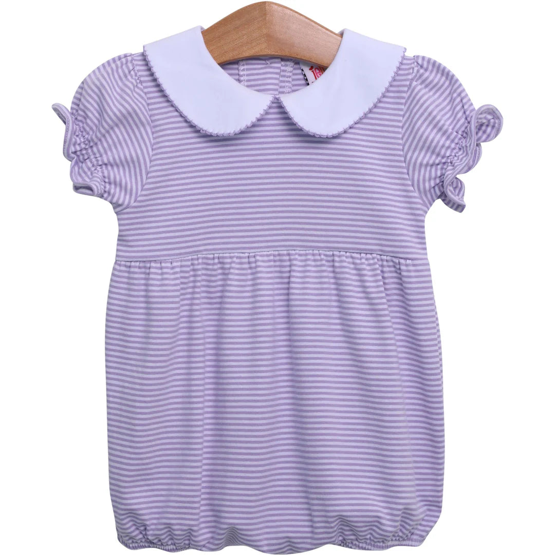 Charlotte Bubble- Lavender Stripe