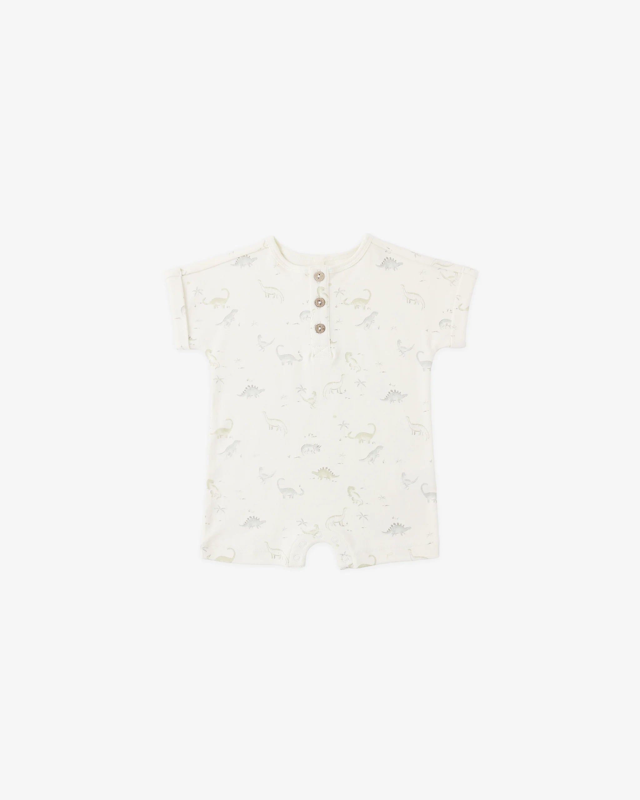 Short Sleeve One-Piece || Dinosaur