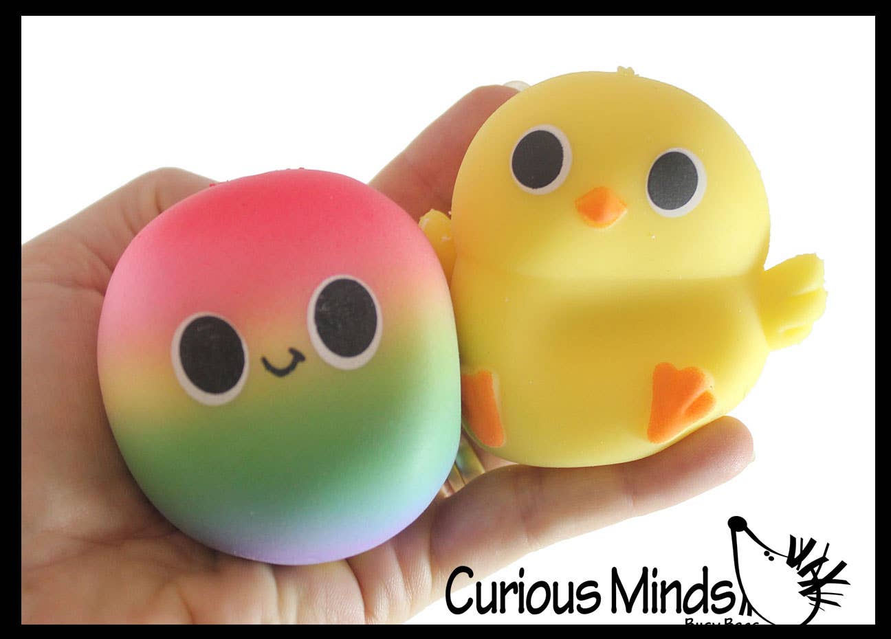 Easter Themed Creamy Doh Filled Squeeze Stress Balls