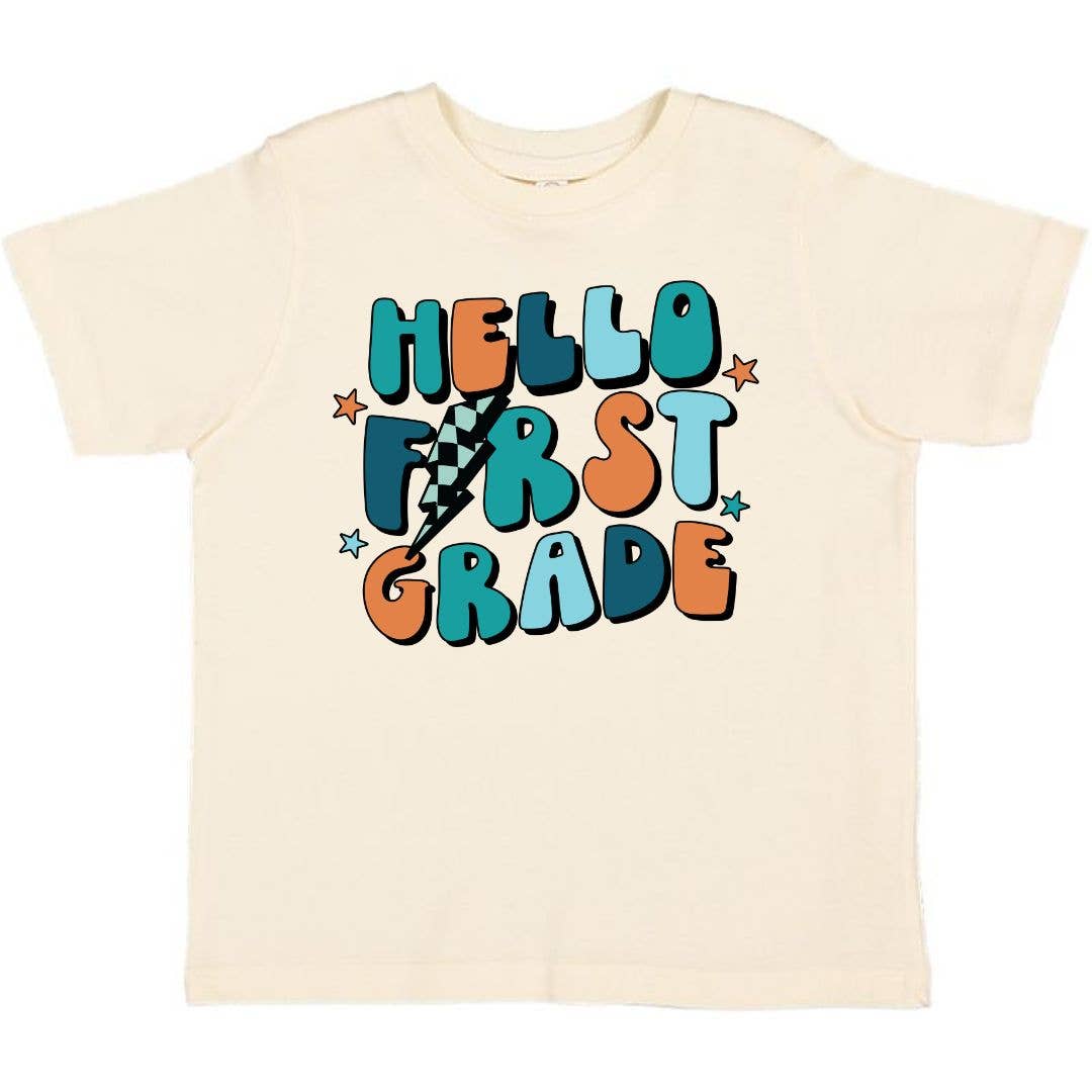 Hello First Grade Short Sleeve T-Shirt - Boys Clothing