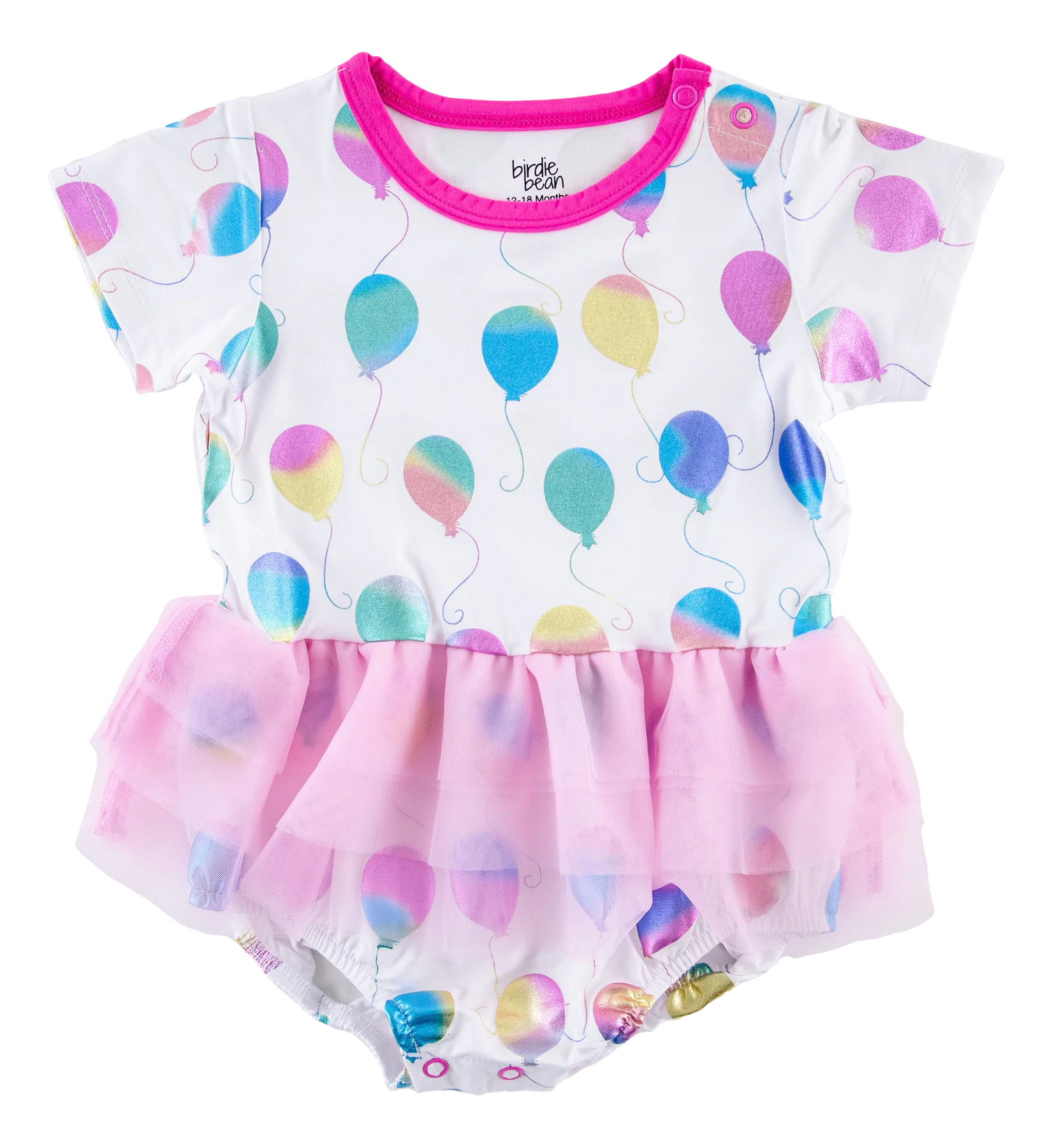 Gia Metallic Tulle Bubble