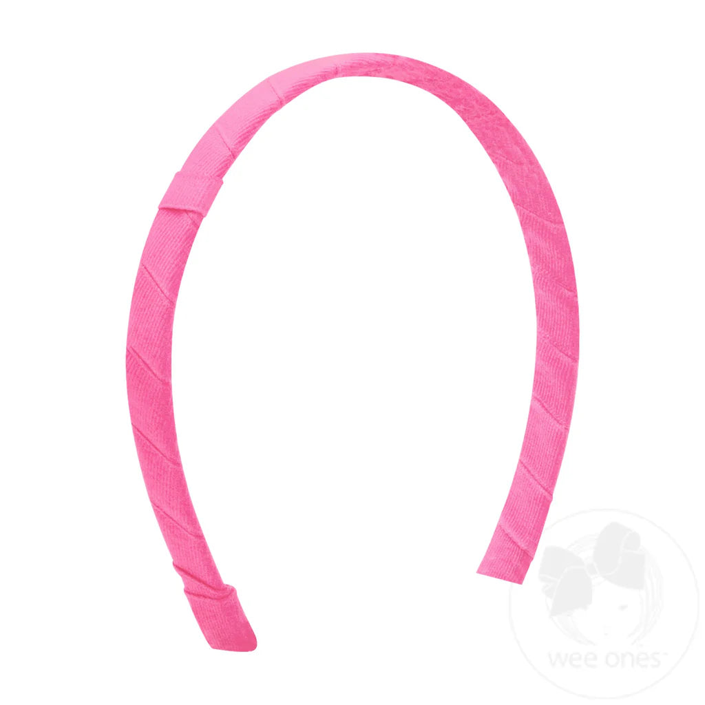 Classic Grosgrain Wrapped Add-a-Bow Girls Headband