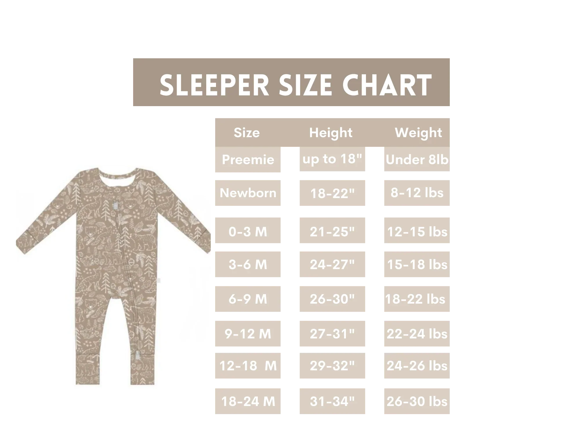 Watercolor Zipper Pajama