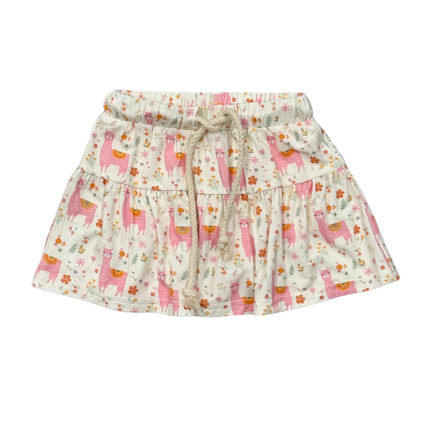 Girls Skort-Llamas