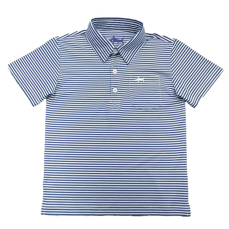Inshore Performance Stripe Polo (SS)