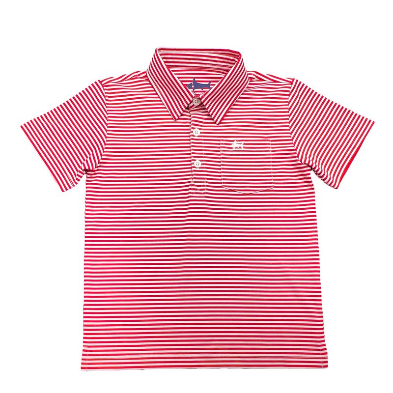 Inshore Performance Stripe Polo (SS)