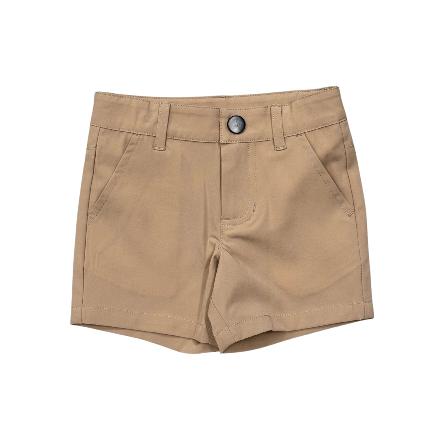 Boy's Dressy Shorts- Khaki