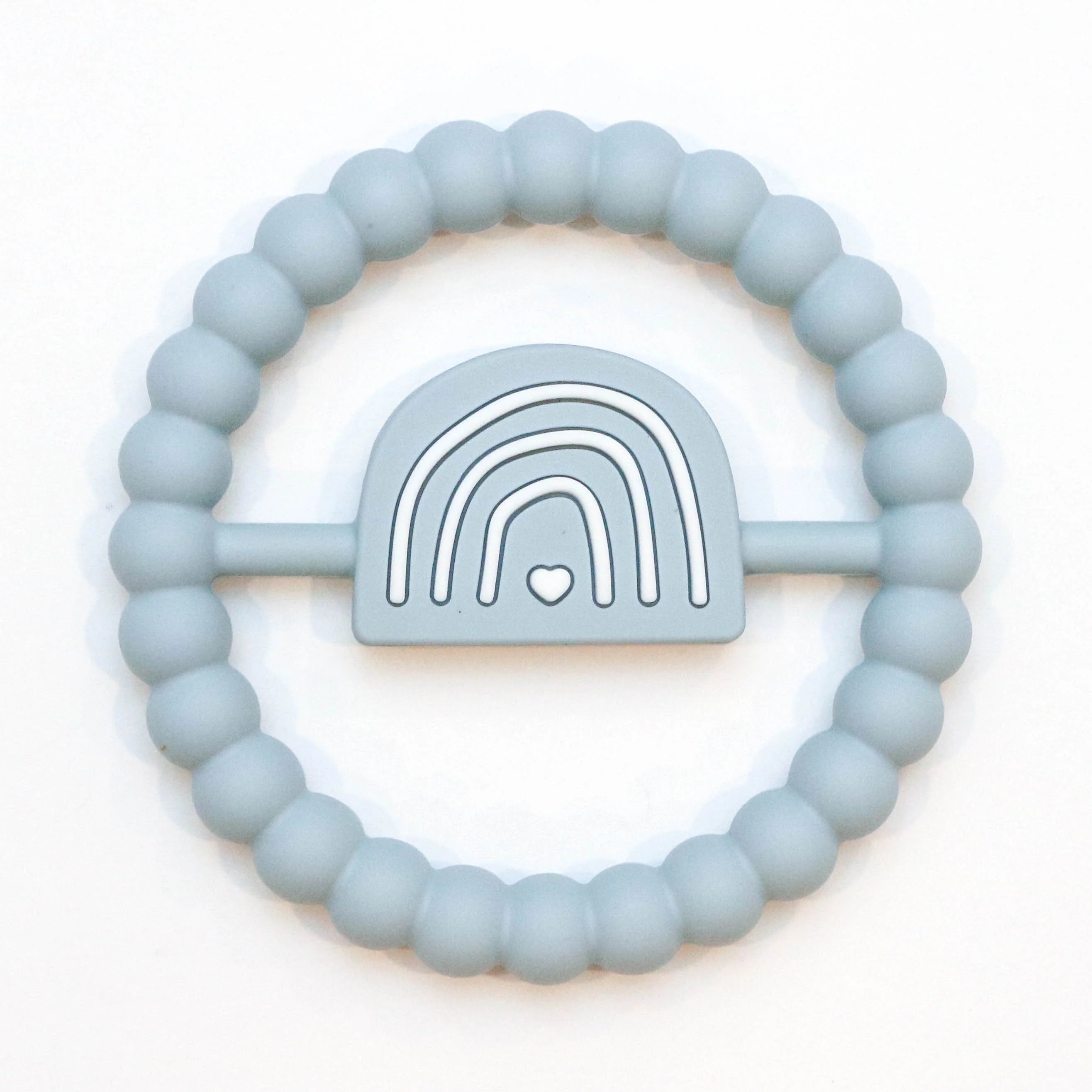 Getting Sew Crafty-Rainbow Ring Teether