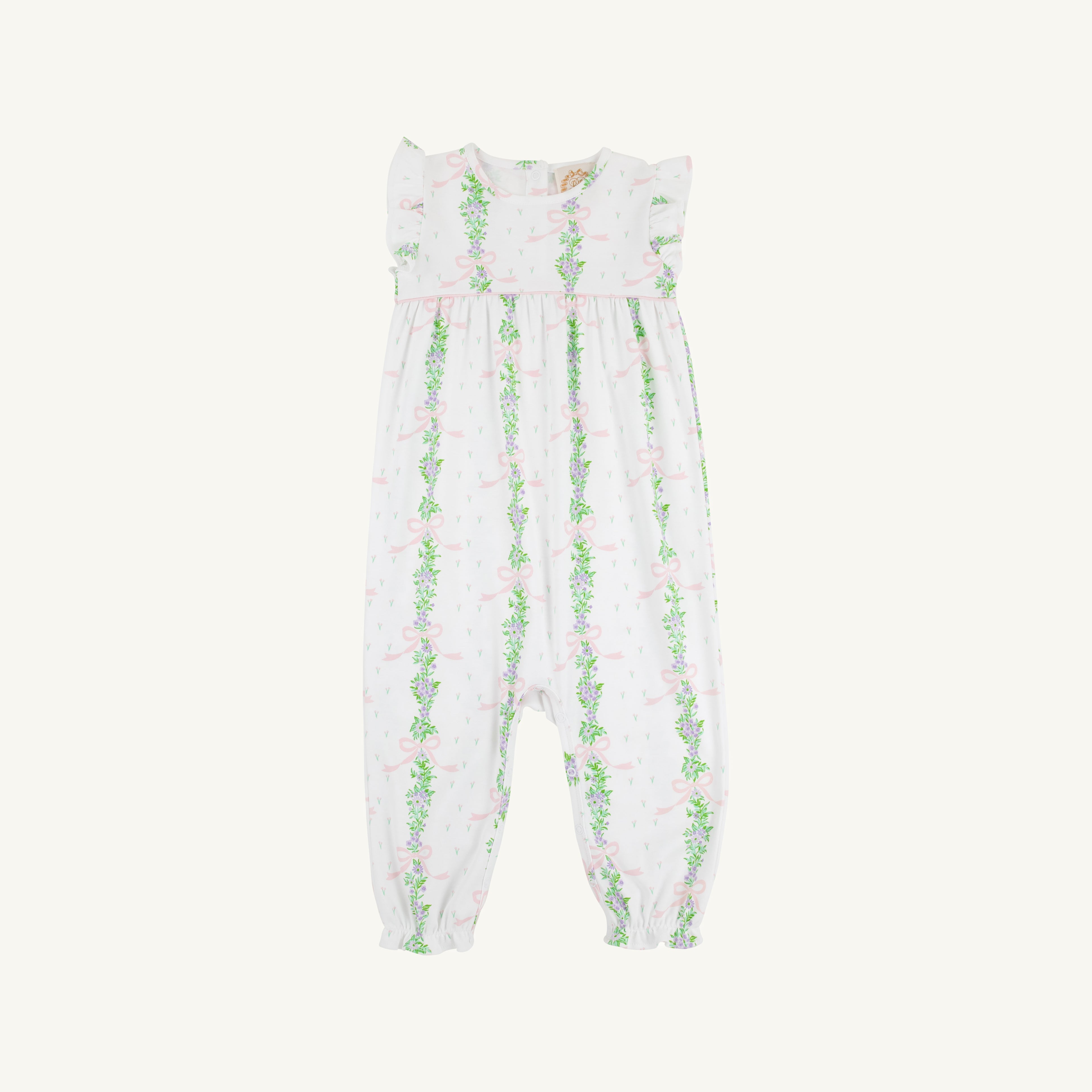 Sleeveless Leigh Ann Romper - Fincastle Floral