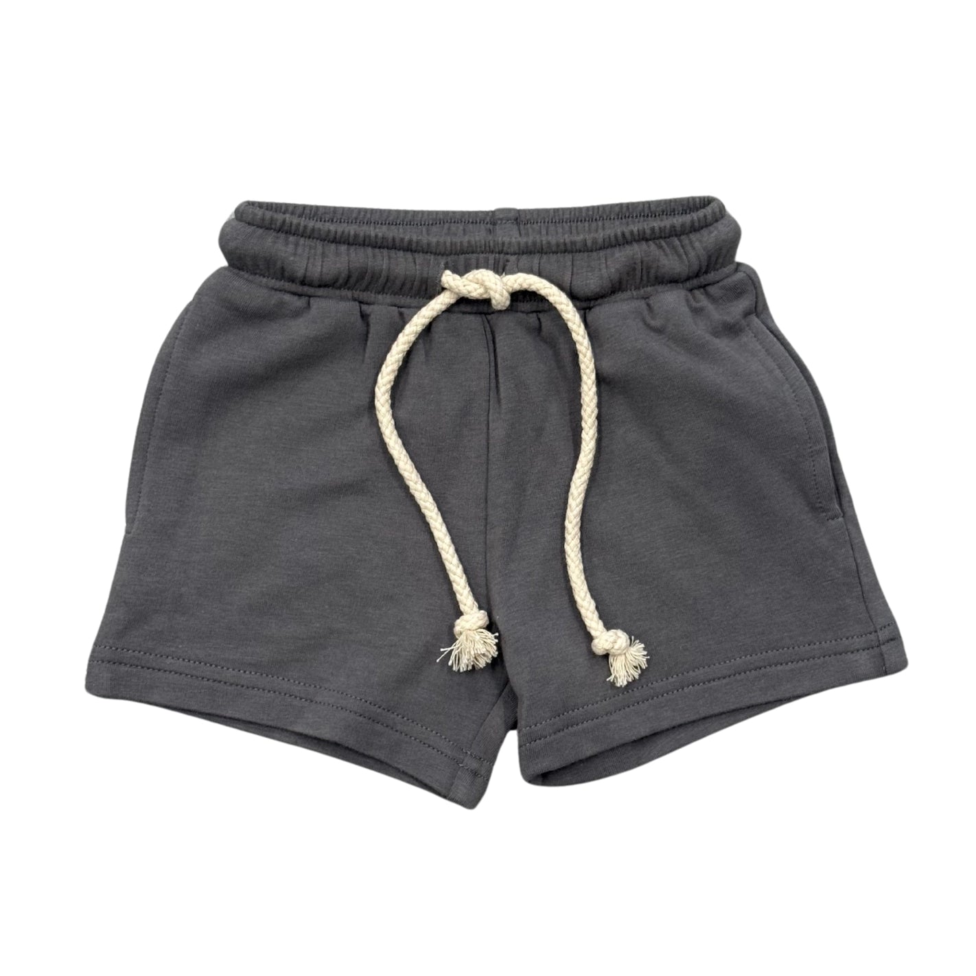 Boy's Everyday Shorts- Smoke