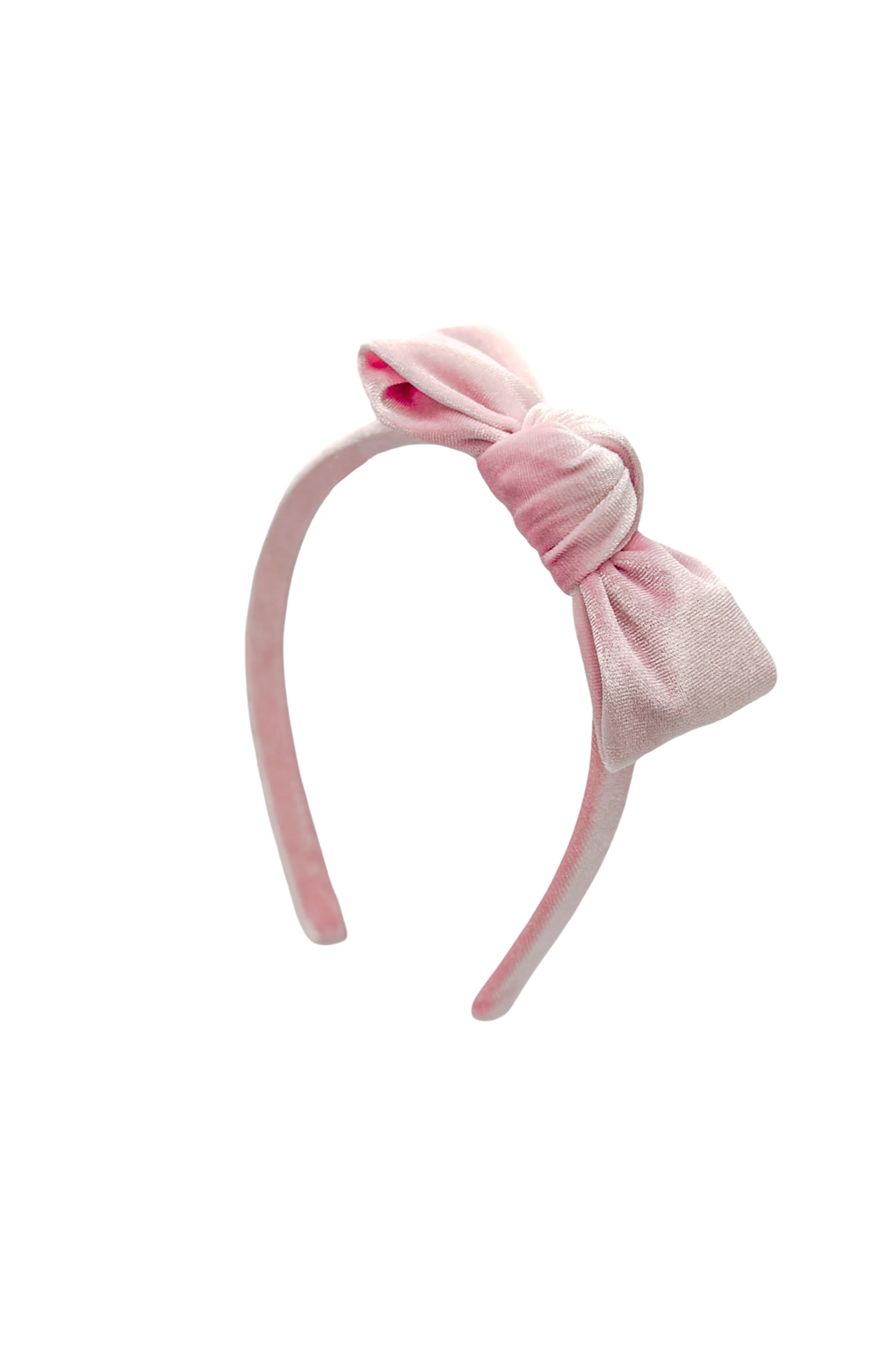 Velvet Bow Headband