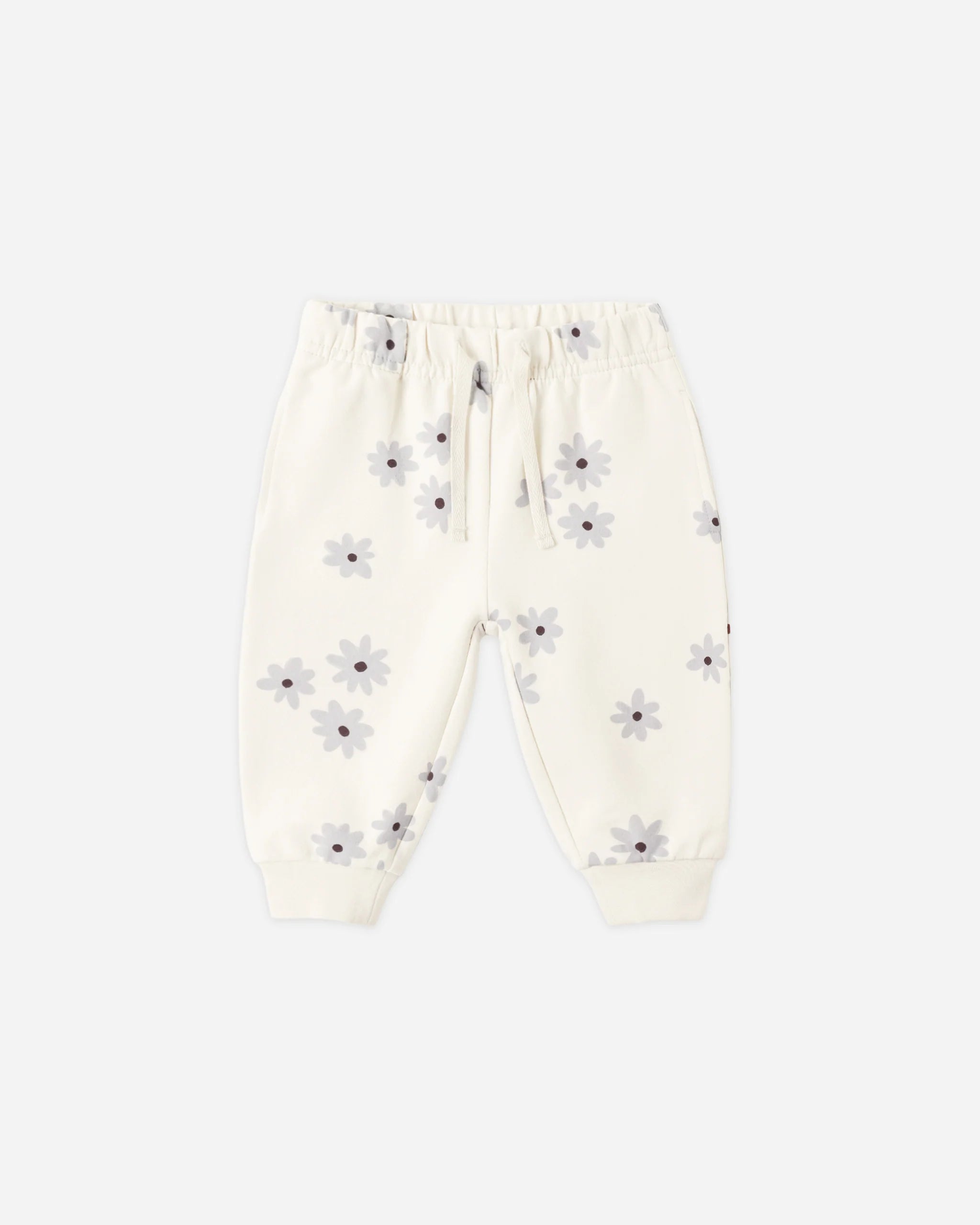 Relaxed Fleece Sweatpant || Blue Daisy